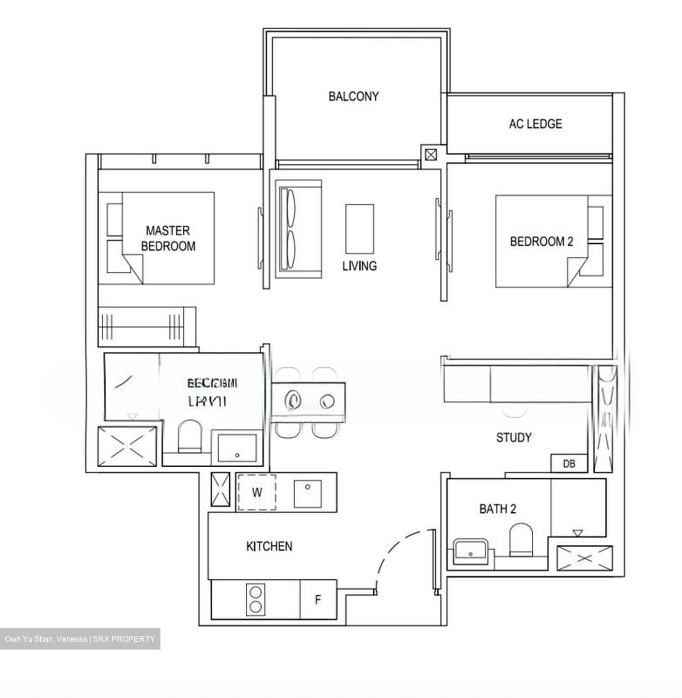 The Florence Residences (D19), Apartment #541689031